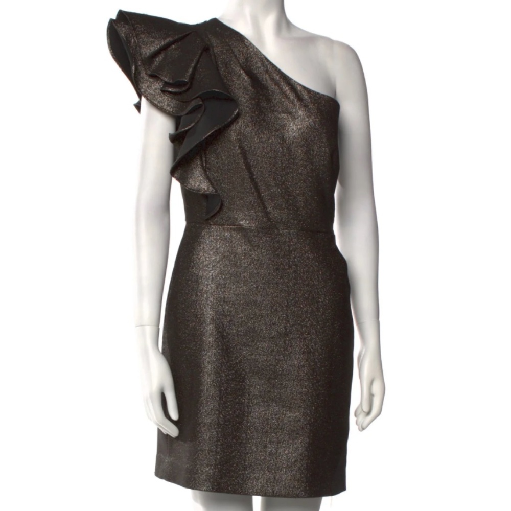 Veronica Beard - One-Shoulder Mini Dress - Sz M/ US 6